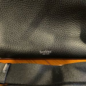 BOTKIER Black Pebbled Leather Stachel